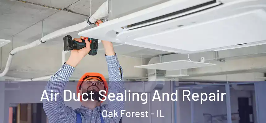  Air Duct Sealing And Repair Oak Forest - IL